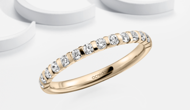 Half Eternity Rings | acredo
