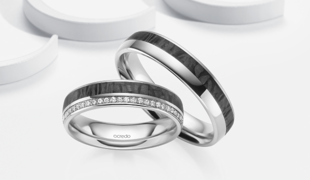 Black Wedding Bands  | acredo